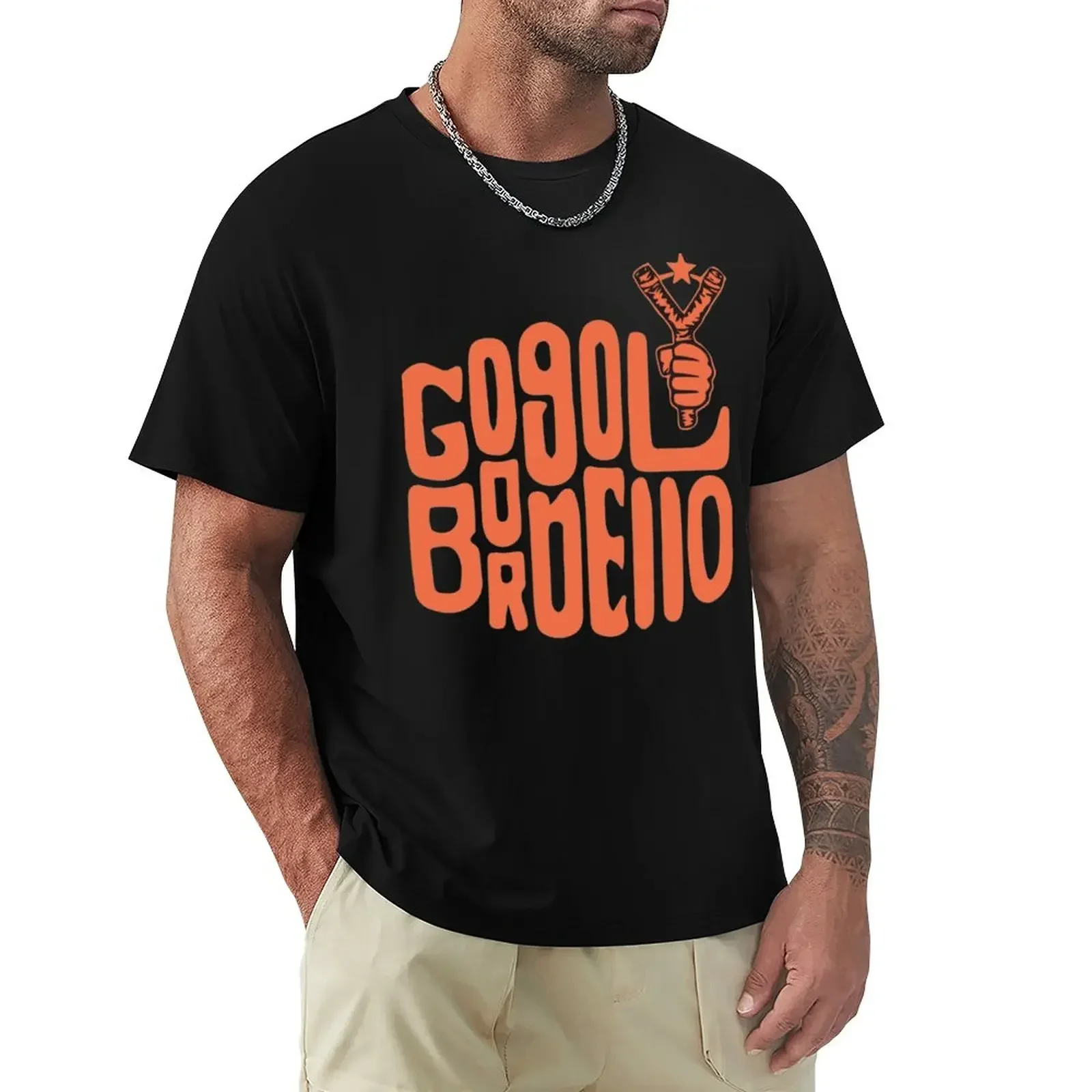 gogol bordello T-Shirt Anime Graphic T-shirts for Men Clothing Women Tees High Quality 100%Cotton Short Sleeve