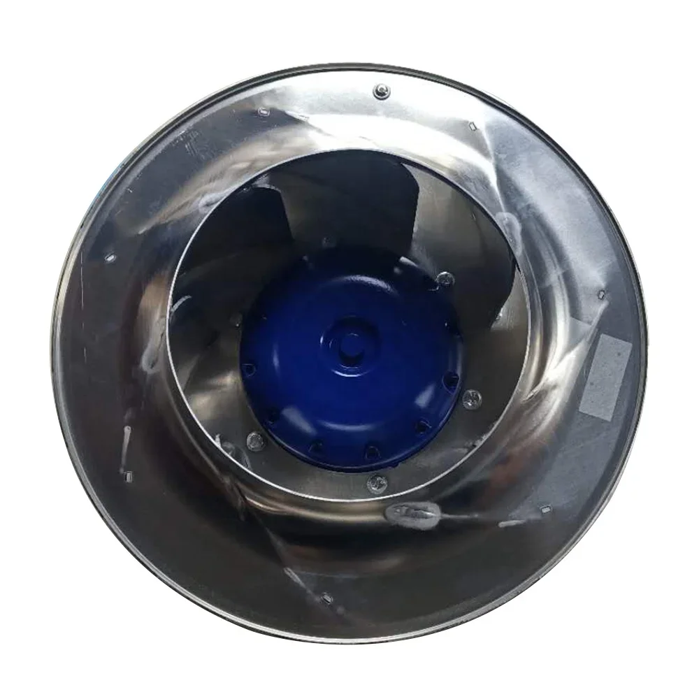 

Ziehl-Abegg RH31C-ZID.DC.1R 380V AC 2200W Ball Bearing 3550RPM 3.6A Ventilation Centrifugal Cooling Fan RH31C-ZID.DC.CR
