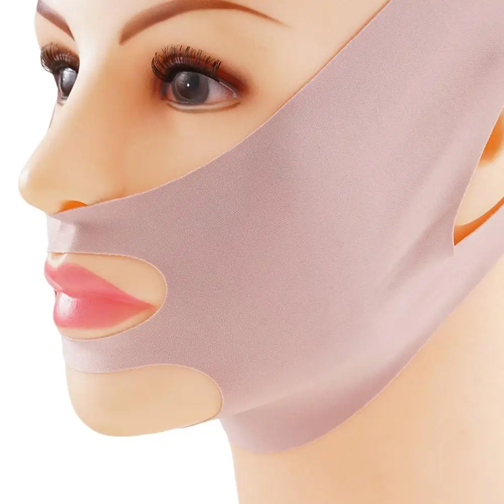 Respirável V Face Band, Bochecha Lift Up, Face Fina, Dupla Rugas, Reduzir Shaping, V-Line Bandage, Anti Chin, V8a3