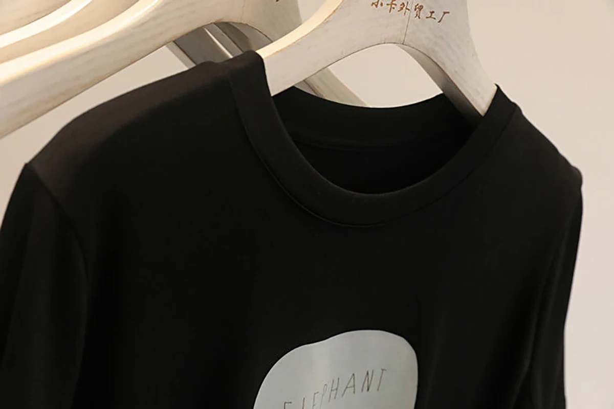 Cartoon-Muster frauen Modal T-shirt Casual Rundhals Weibliche Kurzarm Top Mode Gedruckt Mädchen Lose Tees