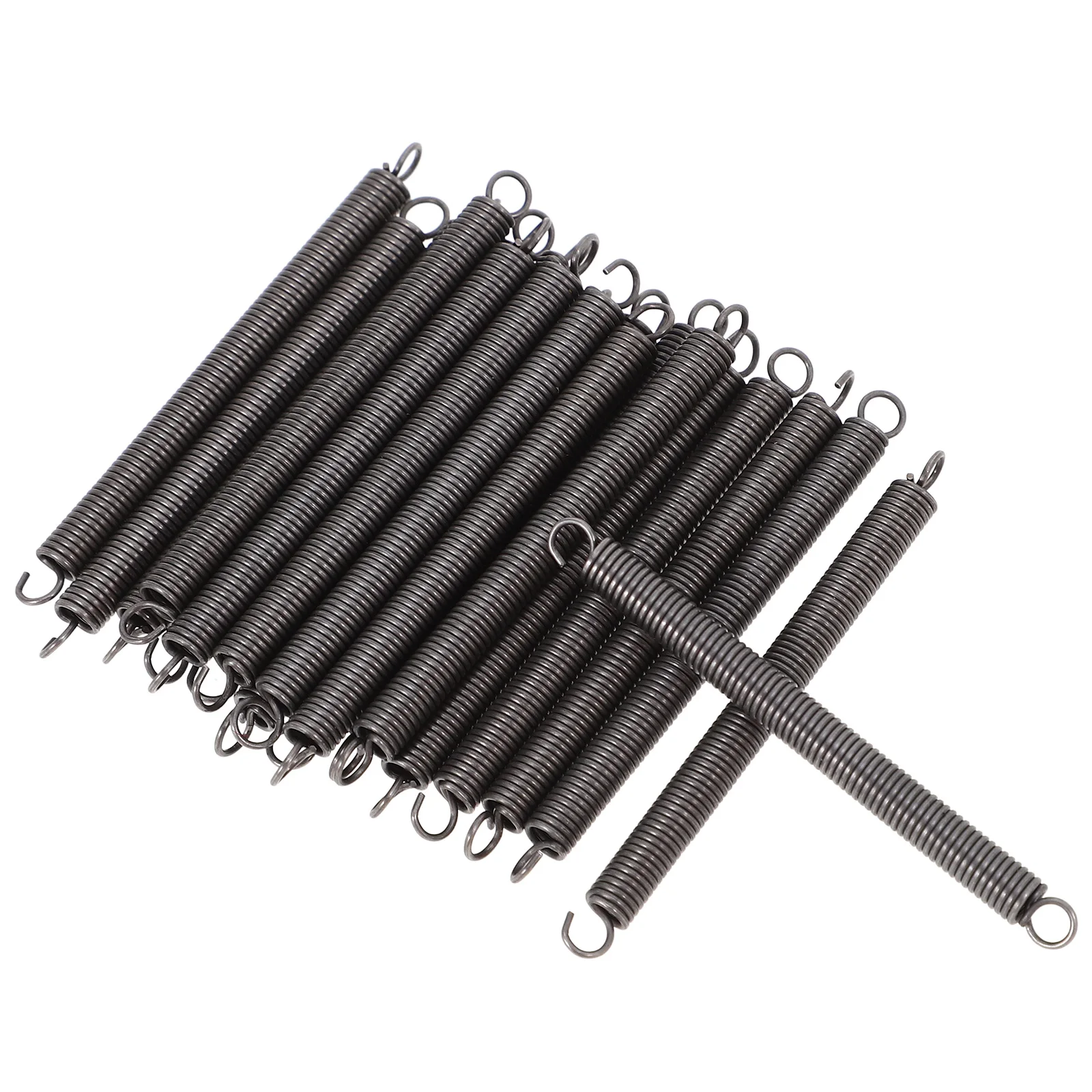 

20pcs Extension Spring Strong Tension Steel Home Repair Replacement Hardware Lighting Hook Ends Stainless Small Springs
