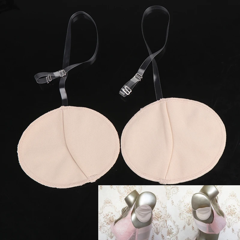 2Pcs Underarm Sweat Pad washable Armpit Absorbing Transparent Shoulder Strap