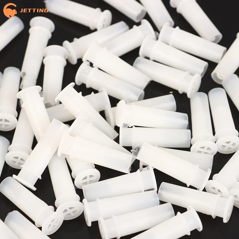 [ZENG001] 50 Uds. Juguete chirriante para perros, silbato BB, juguete de plástico para perros y gatos, chirriadores, reemplazo de juguete para bebés, fabricante de ruido, inserción de repuesto, juguete DIY
