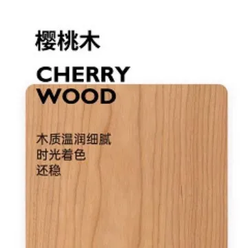All solid wood makeup table, cherry wood dresser, Changhong glass three-drawer home desktop storage cabinet