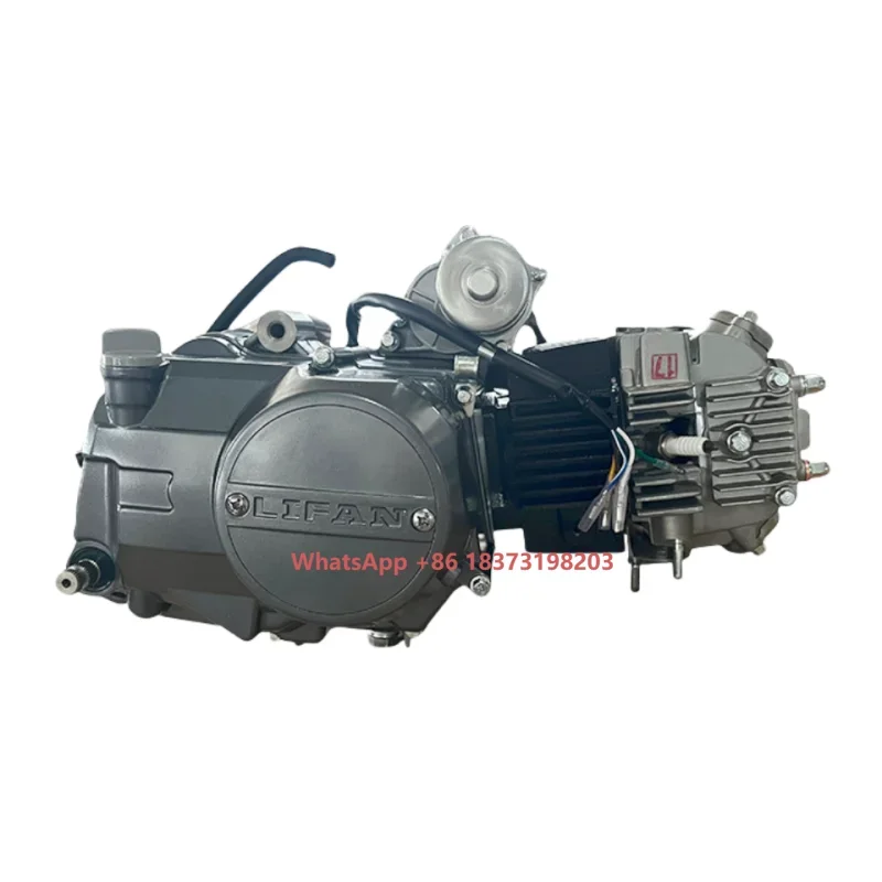 

Dirt Bike Lifan 125cc Complete Motorcycle Engine Assembly Half Automatic Electric Start Motor with Aluminum Cylinder