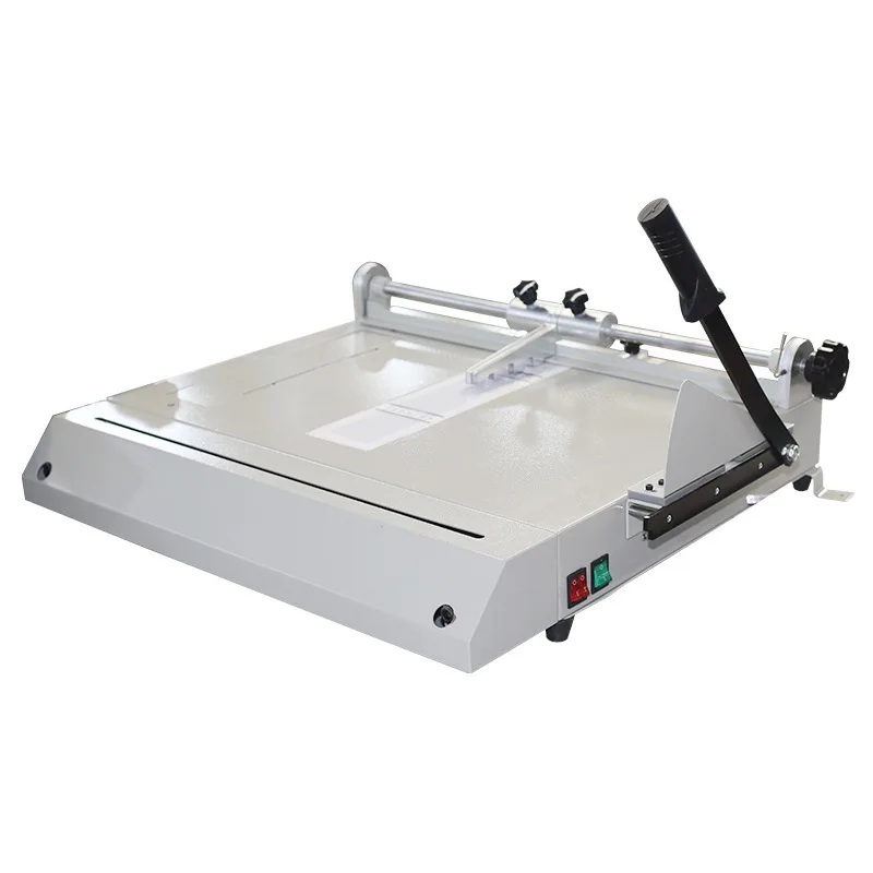 100P book shell machine, hardcover groove, center positioning book shell machine A4/A3 vertical installation