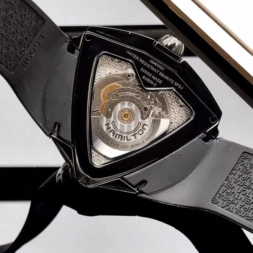 Swiss Adventure-Montre mécanique automatique avec bracelet en caoutchouc pour homme, étanche, à la mode, business