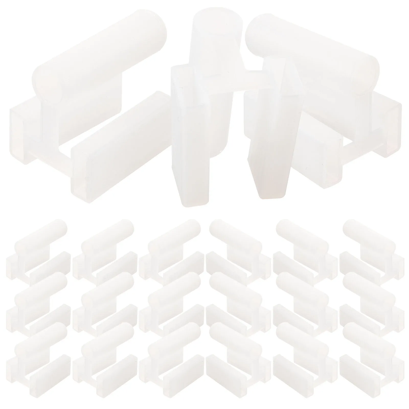 

100Pcs Outlet Plug Covers Baby Proofing Child Safety Outlet Cover Electrical Socket Protection 3-Prong Safety Cap