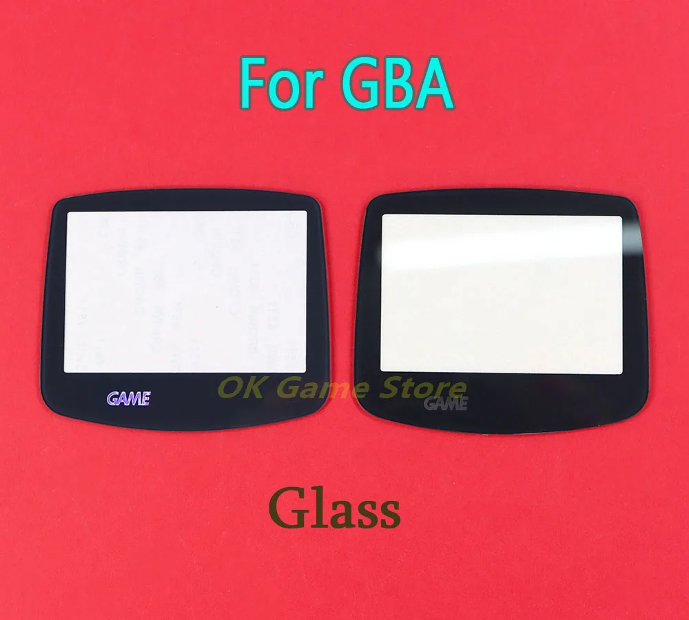 50pcs/lot Replacement LCD screen Glass lens mirror for GameBoy Advance GBA glass screen for GBA Game Console