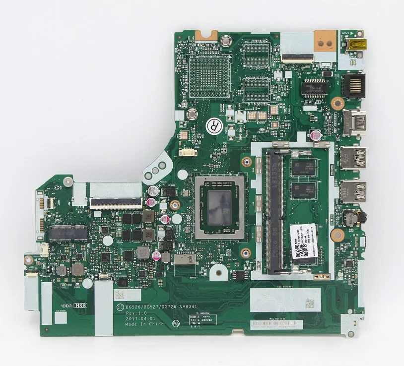 Imagem -02 - Placa-mãe do Portátil para Lenovo Ideapad Quente Dg526 Dg527 Dg726 Nmb341 Nm-b341 32015abr Fru:5b20p11088 A10-9620p 4g-ram