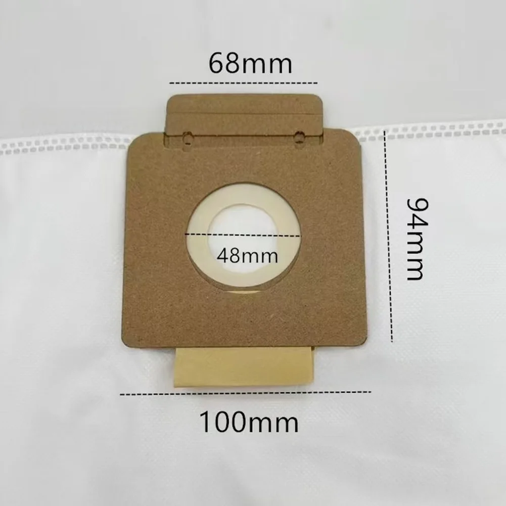 For karcher T7/1 T8/1 T12/1 Vacuum Dust Bags 10 Pack with 6.904-333 Compatibility Multi Layer Filtration Design