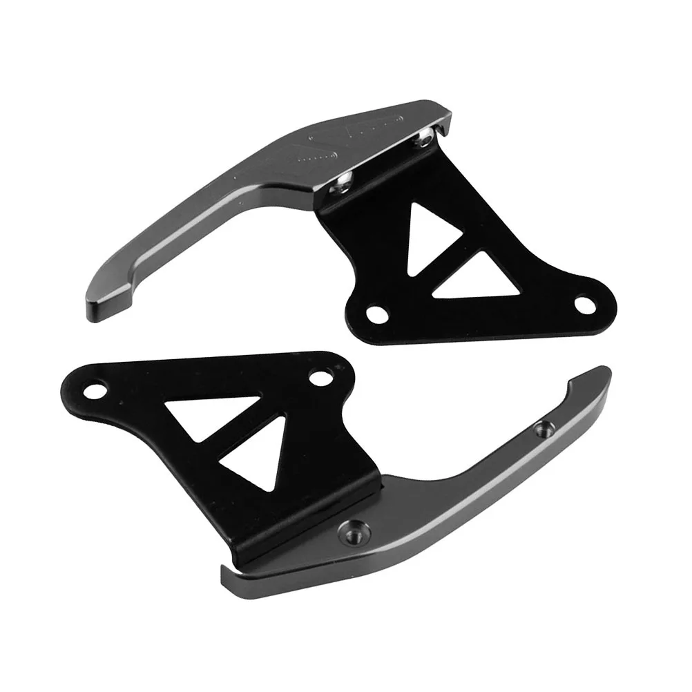

1Pair Motorcycle Rear Seat Handle Back Seat Grab Handle Aluminum Rail Dark Grey Compatible for Grom -172 Aluminum Grab