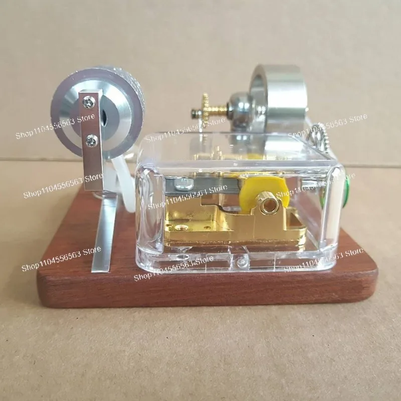 

Educational Physics Experiment Music Box – Stirling External Combustion Engine Science Craft