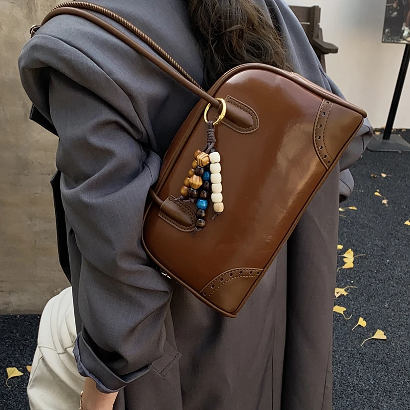 

Designer Inspired Women's Messenger Bag Leather Crossbody Shoulder Tote Elegant Classic For Ladies Handbags Luxury Brand