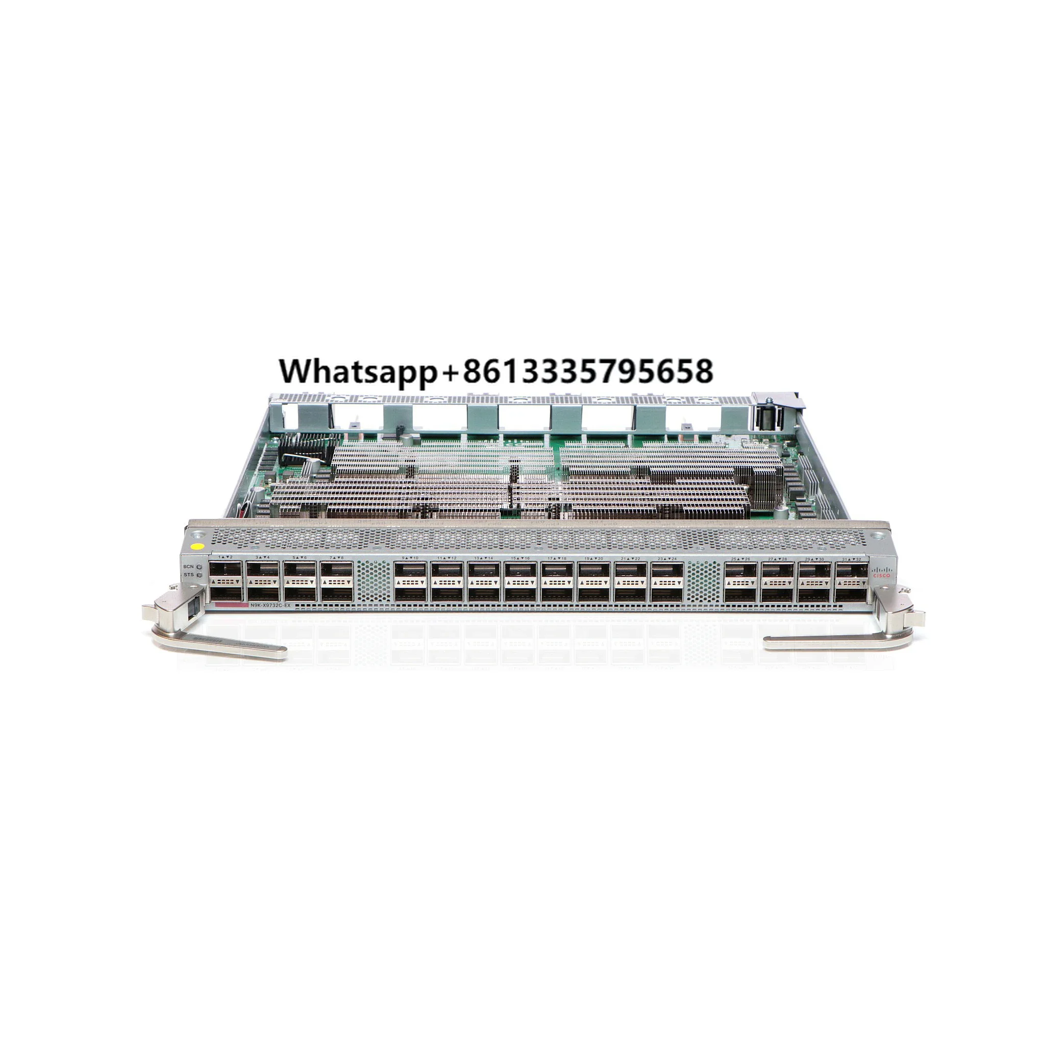 

New Original Ciscos N9K-X9732C-EX Nexus 9500 Agg and ACI Spine Linecard, 32p 100G QSFP28