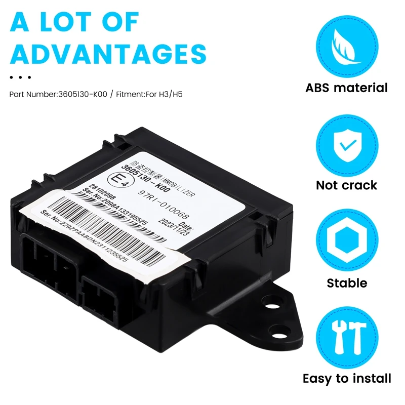 Car Anti-Theft Controller Assembly For Great Wall Haval H3/H5 3605130-K00