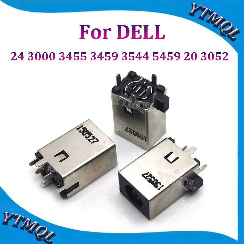 1-10Pcs For Dell 24 3000 3455 3459 3544 5459 20 3052 DC POWER JACK Charging Port Socket Connector 4.5*3.0mm