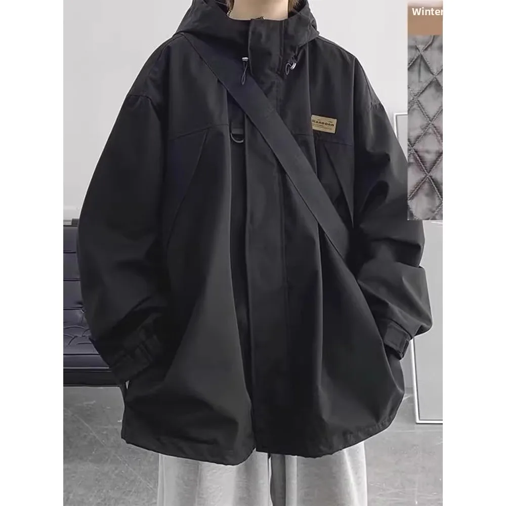 

Очень большой 300-мешок Bla Knight American Sle, функциональный джат, мужской осенне-зимний хлопковый джат Thiened Haome