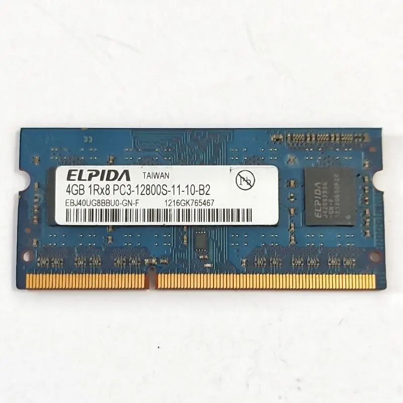 

ELPIDA RAMs DDR3 4GB 1600MHz Laptop memory ddr3 4GB 1Rx8 PC3-12800S 1.5V SODIMM 204PIN