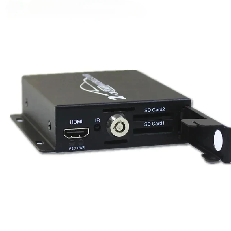 Factory direct dual SD card mobile DVR support CVBS/AHD dual channel 5.0MP/1080p 2CH Mini DVR for all kinds of cars