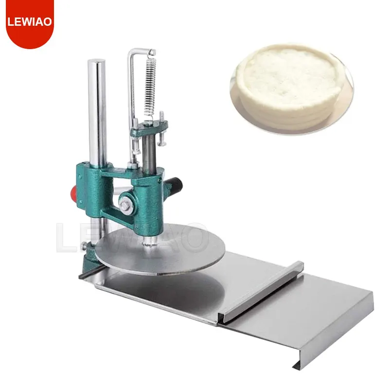 Tortilla Chapati Pancake Pressing Flattening Machine Hand Pressure Roasted Duck Cake Machine Burrito Press