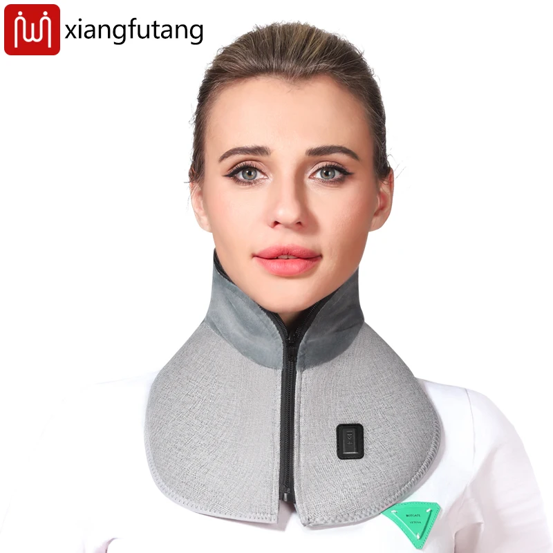 العلاج بالضوء الأحمر طوق الرقبة-3-العتاد الحرارة والمؤقت، يخفف آلام عنق الرحم/التصلب، لدفء المفاصل ويعزز تدفق الدم هدية