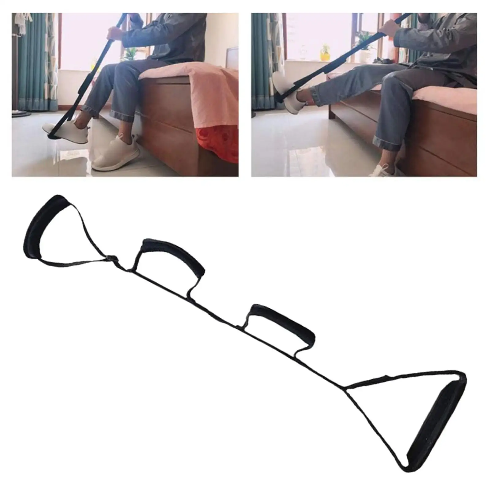 Leg Lifter Strap Multi Loop for Getting in and Out of Bed Couch Senior
