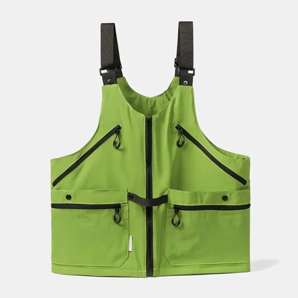 Nylon-Wickeltasche, wasserdichte, tragbare Westentasche im Casual-Stil, mit mehreren Taschen, Utility-Westentasche – Detail 3