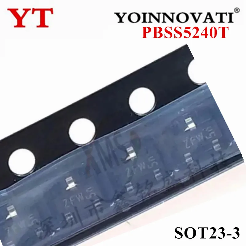 50 sztuk/partia PBSS5240T PBSS5240 ZFW SOT-23 IC