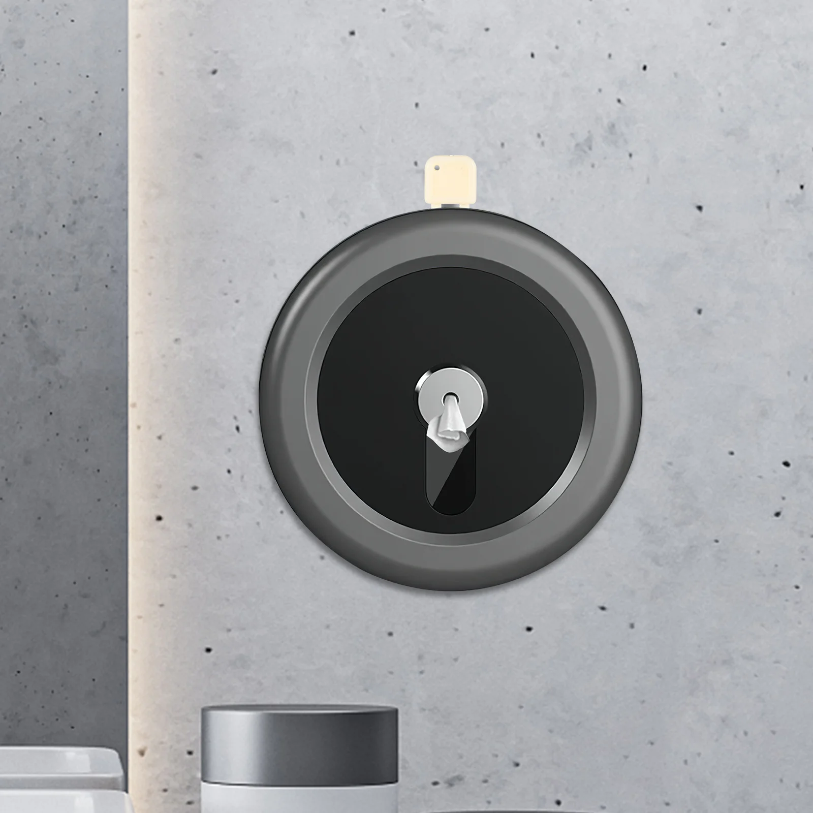 

Toilet Paper Dispenser Key Sturdy Material Bathroom Kitchen Office Easy Use Replacement Part Accessory