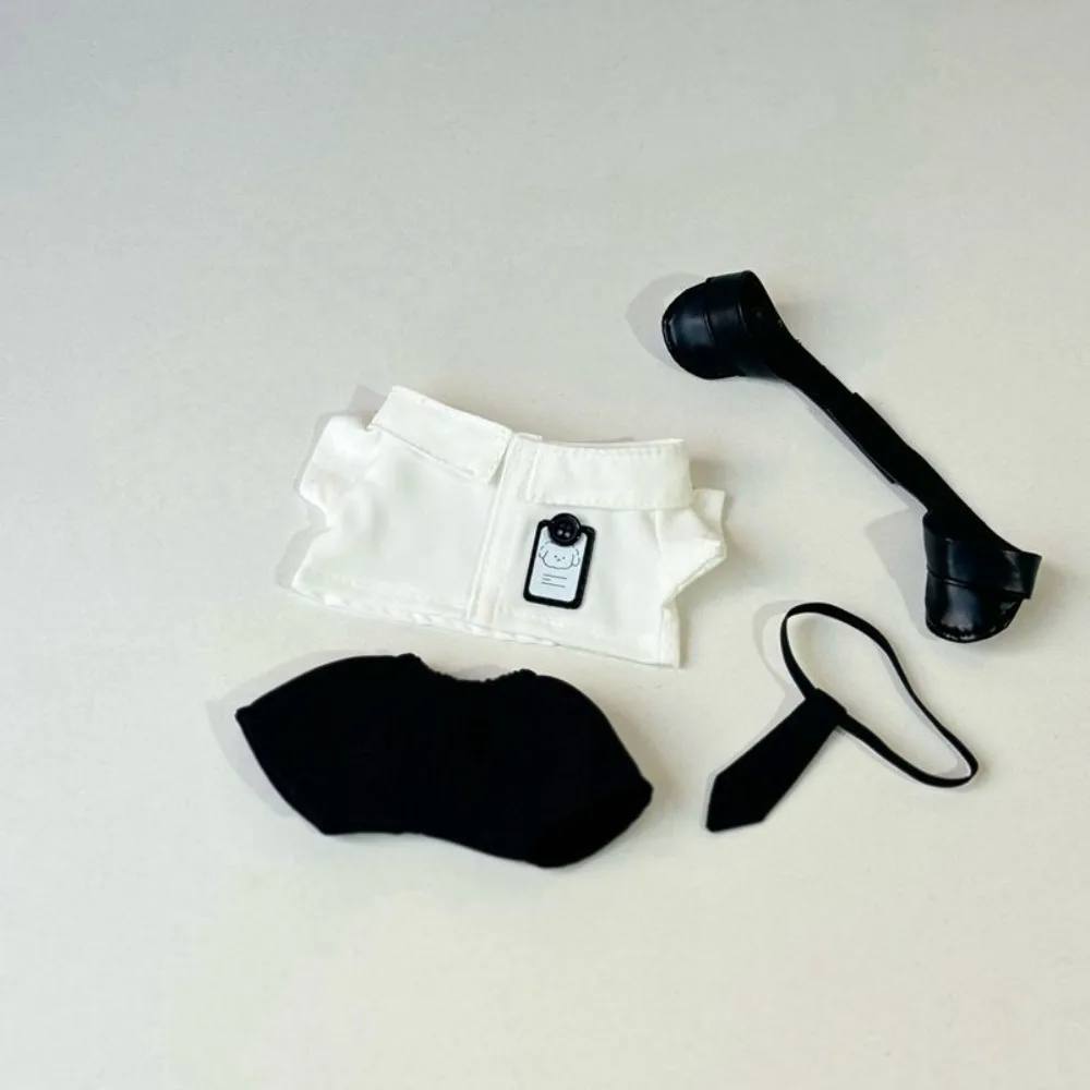 ชุดตุ๊กตาผ้าฝ้าย ชุดแฟชั่นตุ๊กตาผ้าพลัฌหลากสี น่ารัก ไม่มีคุณสมบัติพิเศษ ของขวัญสำหรับเด็ก