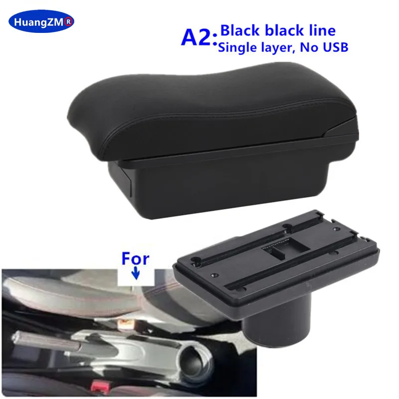 Voor Seat Ibiza Armsteun Doos Voor Seat Ibiza 6j Ibiza 6L Auto Armsteun Auto Opbergdoos 2010-2019 Gewijd retrofit Auto Accessoires