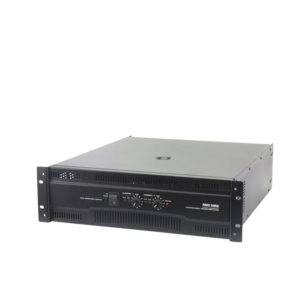 Cooyinka Amplifier 2 Channel Amp OEM 3U 2000W Power Amplifier Professional Audio Amplifier for Outdoor Used