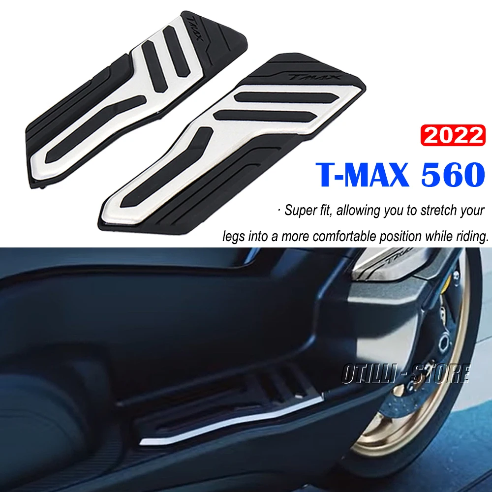 2022 New Motorcycle Accessories Footrest Footboard Step Footpad Pedal Plate Foot Pegs For YAMAHA T-max 560 TMAX560 TMAX T-MAX560