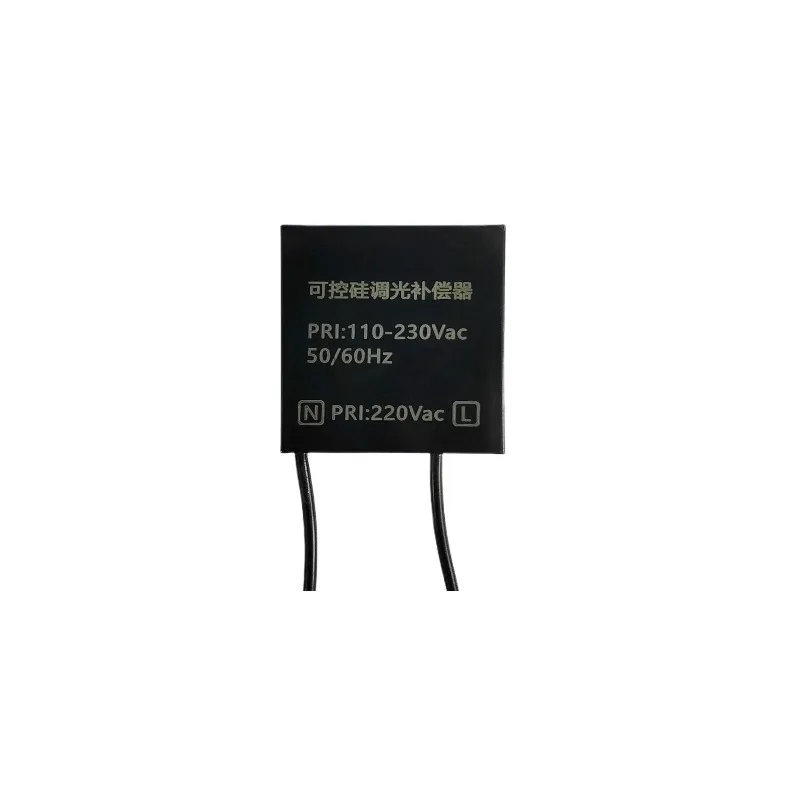 Thyristor load compensator dimming strobe-free LED lamp with lamp under bulb eye protection power supply compatibility