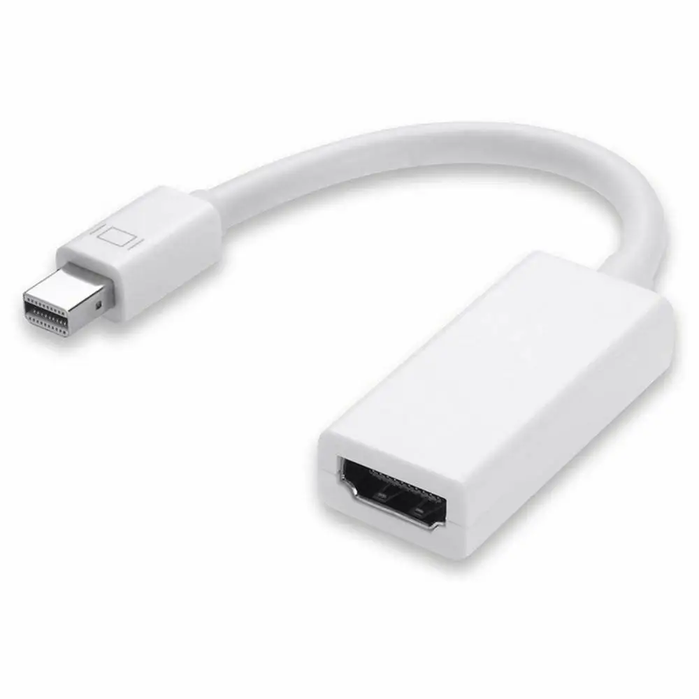 Thunder Bolt Mini DisplayPort DP to compatible Cable Adapter for iMac Pro Air