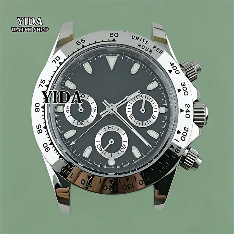 caja-de-39-mm-vk63-con-esfera-panda-manecillas-y-caja-de-acero-solido-resistente-al-agua-10-atm-para-relojes-de-hombre-con-movimiento-cronografo-daytona-vk63