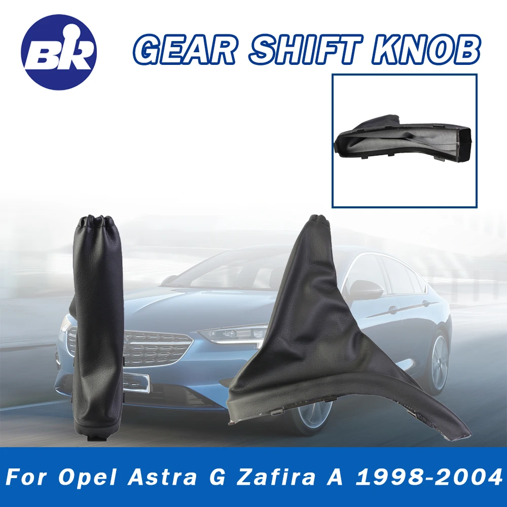 

For Opel Astra G Zafira A 1998 1999-2004 Gear Shift Knob Leather Dustproof Shifter Boot Cover