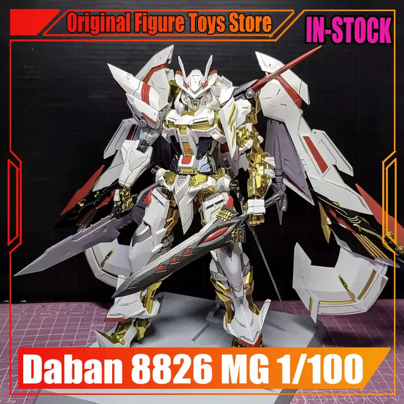 

В наличии MG 1/100 Daban 8826 Astray Gold Frame Наборы моделей в сборе Аниме Фигурка Mbf-P01 Пластиковая модель робота Подарки Игрушки