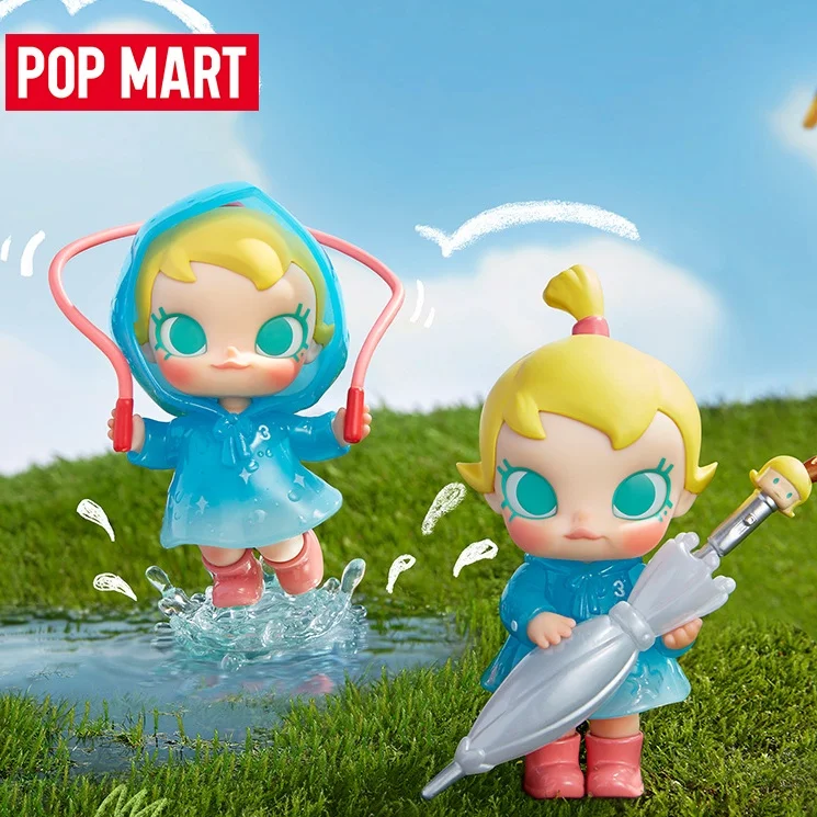 

New Baby Molly Funny Raining Day Series Combina Toy Figures Box Action Doll Home Ornaments Gift For Valentine'S Day