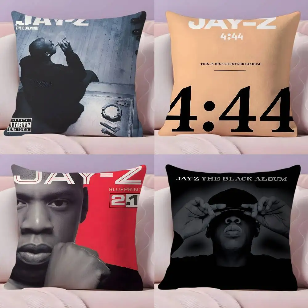 

Rapper J-JAY-Z Pillow Case Pillowcase Ultra Soft Skin Friendly Fabric Cloud Like Comfort & Concealed Zipper