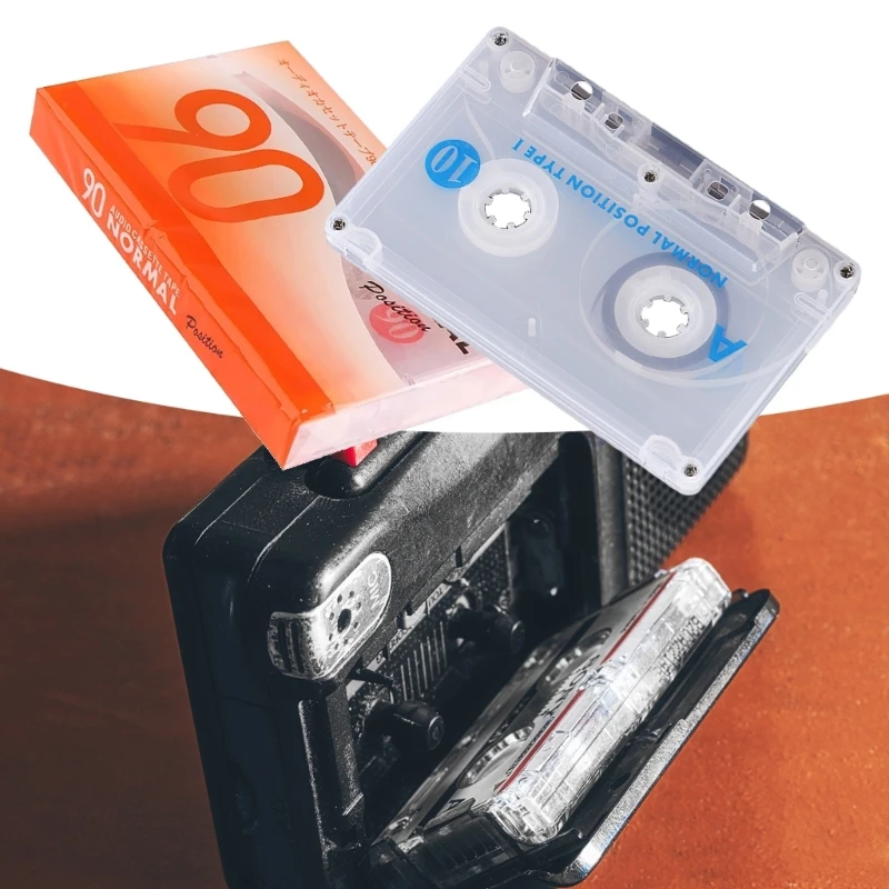 Normal Bias Cassette 10/60/90 Minutes Tapes Standard Cassette Blank Tape Player Empty Tapes F19E