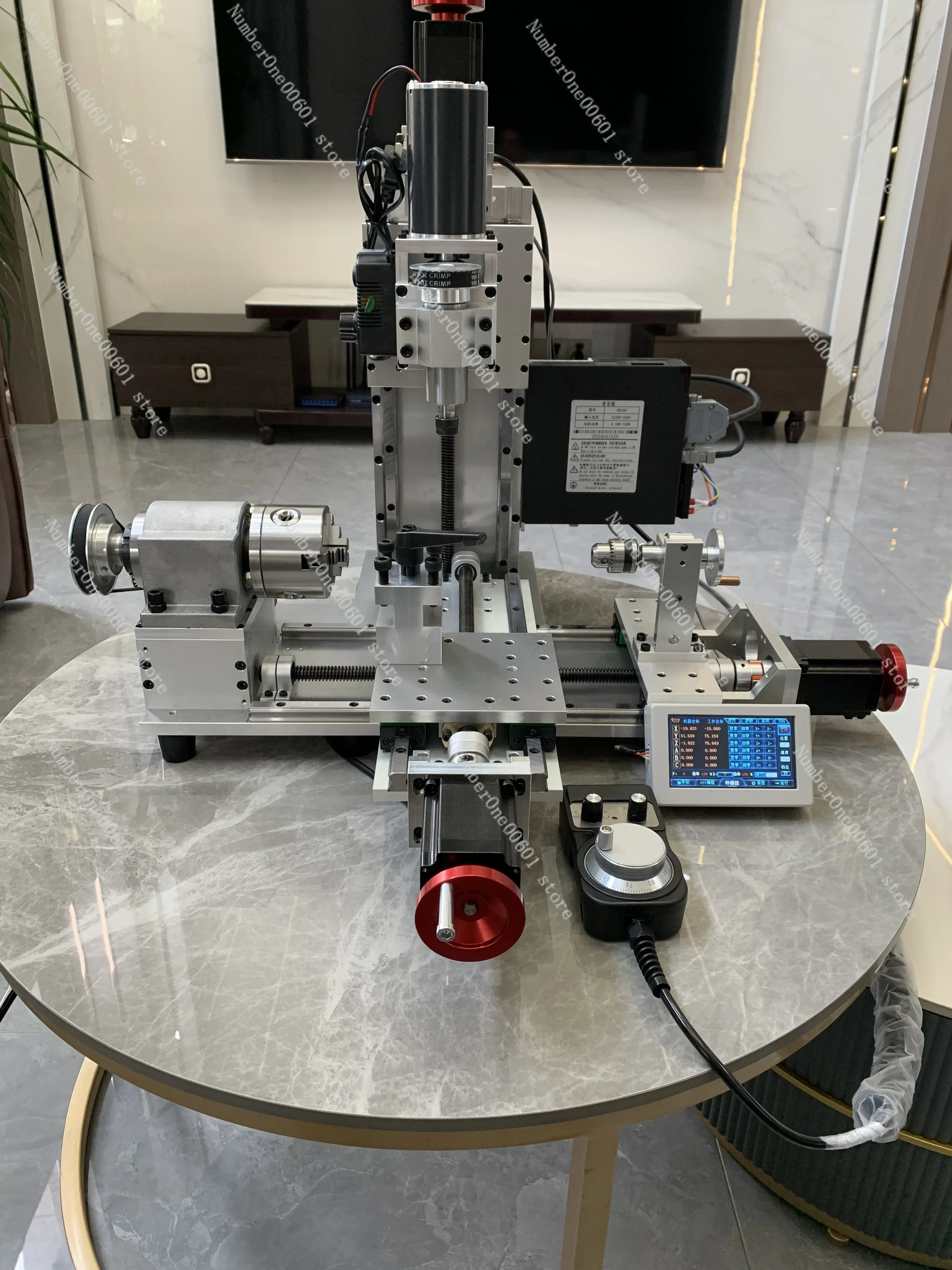 

Компактный многофункциональный токарно-фрезерный станок с ЧПУ — компактный дизайн, универсальное решение для обработки