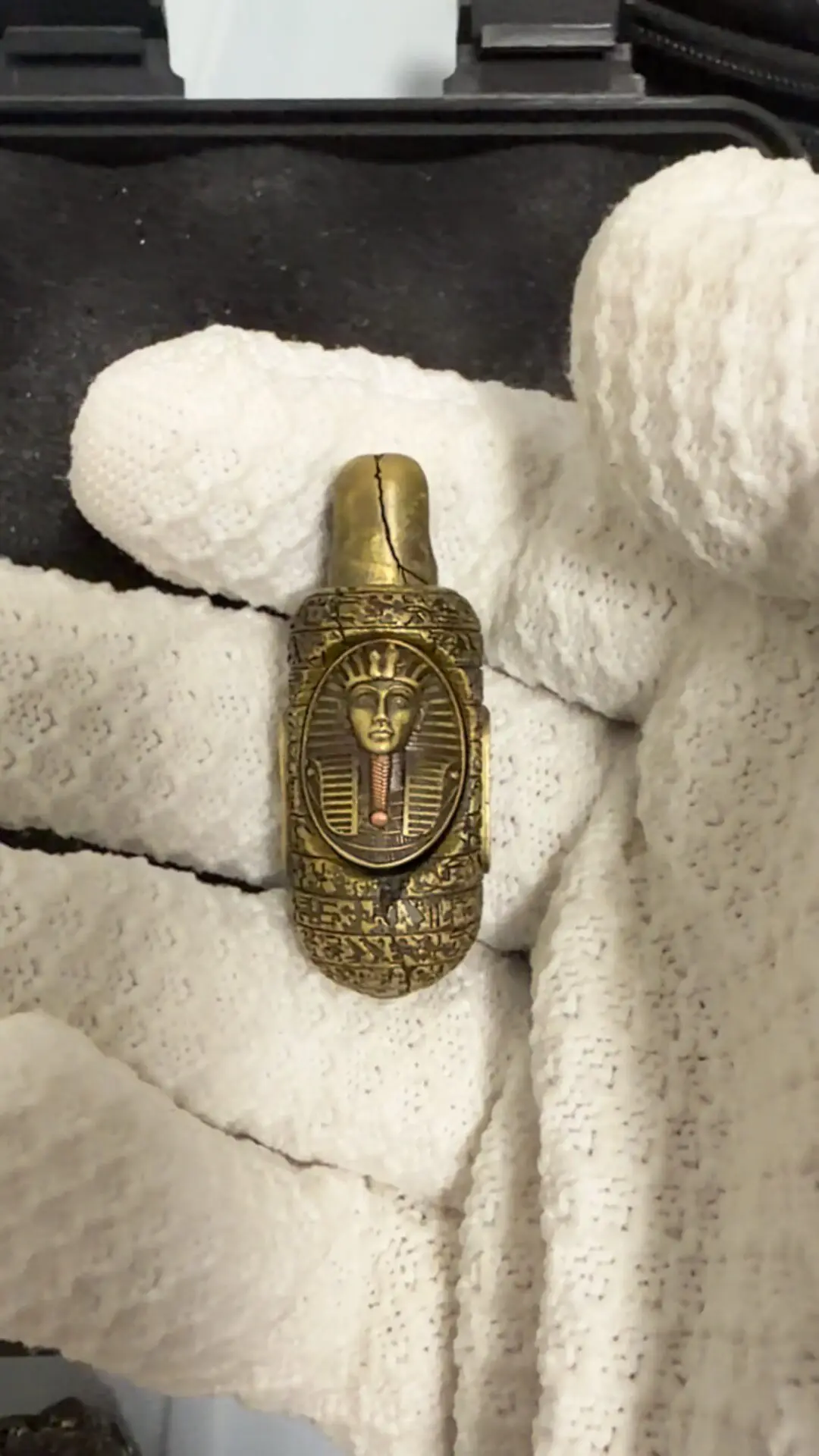 Used EDC Leyang Bigdan Early Out-of-print Collectible Holy Egg! Exquisite Carving, Collection Level! Early
