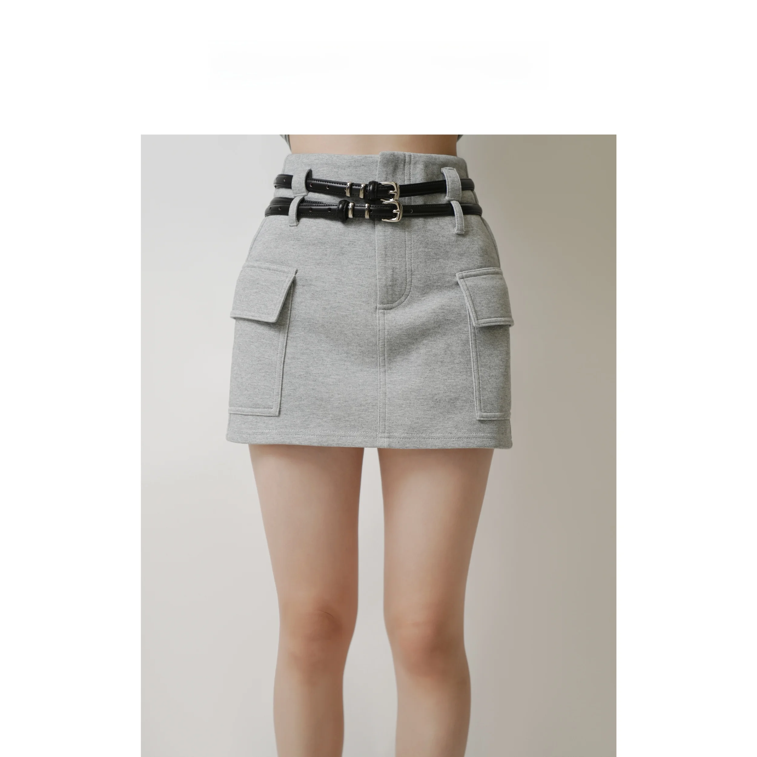 High Waist A-Line S…