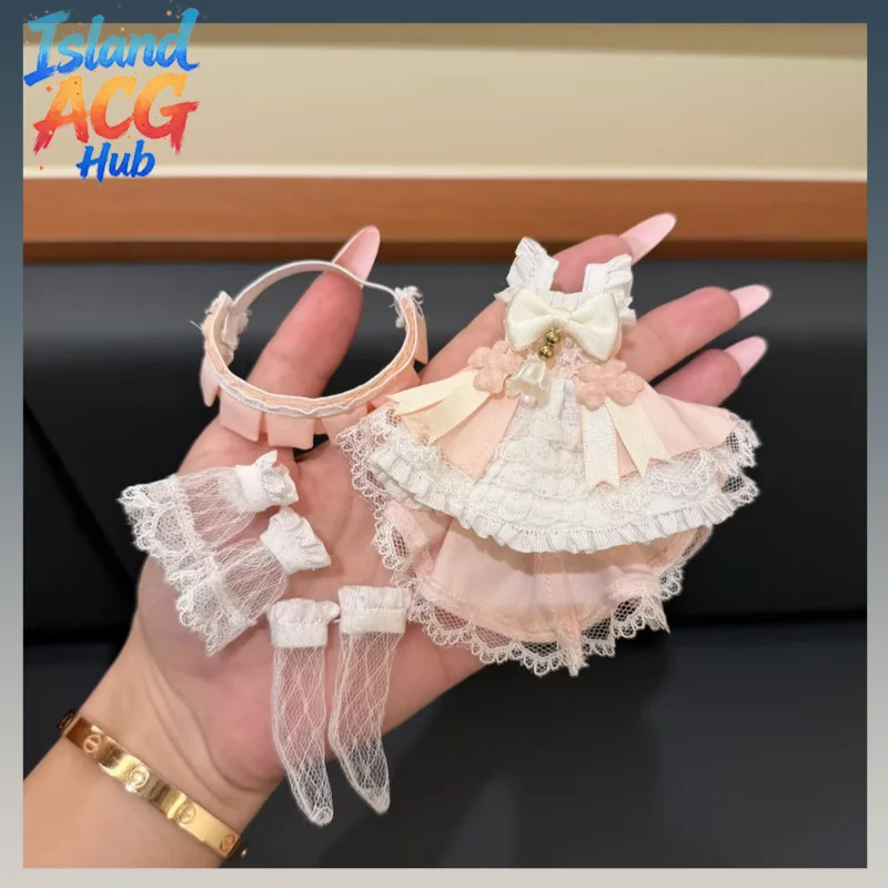 New Arrival Lace Skirt Series Doll Clothes Suit Fit OB11 1/8 1/12 BJD Doll Handmade Costume Accessories Toy Decor Gift No Doll