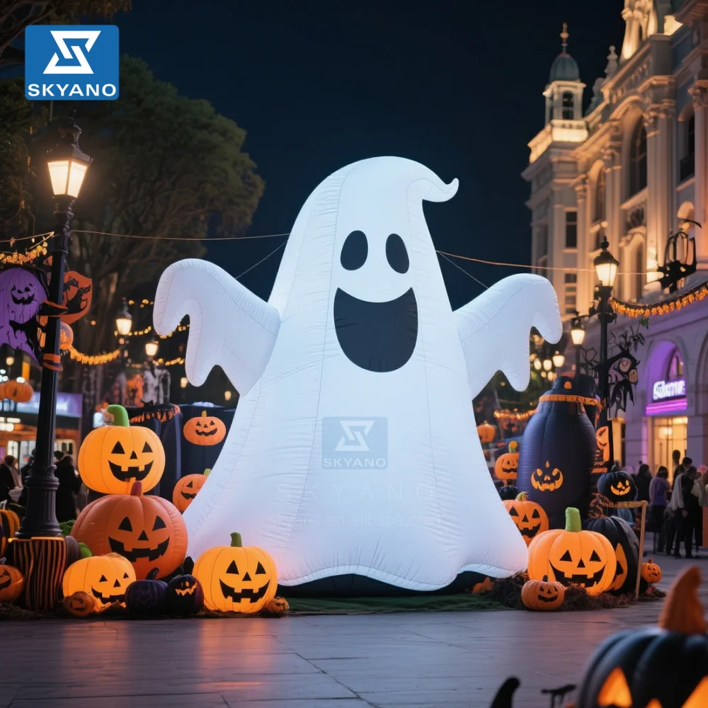 Ghostly Inflatable air Model Suitable for Halloween Courtyards and Parades