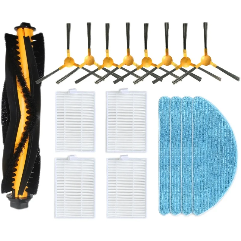 HEPA تصفية فرشاة ممسحة القماش ل Robogil ستيلا 500B الروبوتية مكنسة كهربائية تصفية خرقة أجزاء الملحقات