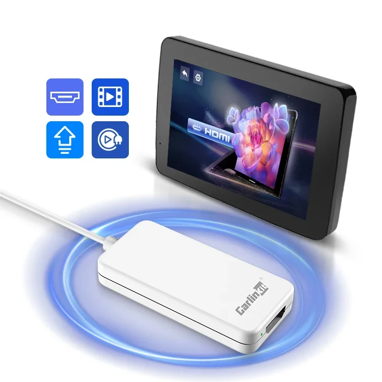 

Carlink Hd2Cp Cpc200 Автомобильный ТВ-ключ Hd-Mi 1080P 720P Игровые консоли Автомобили ТВ Mate Stick Адаптер для автомобиля с проводным Carplay