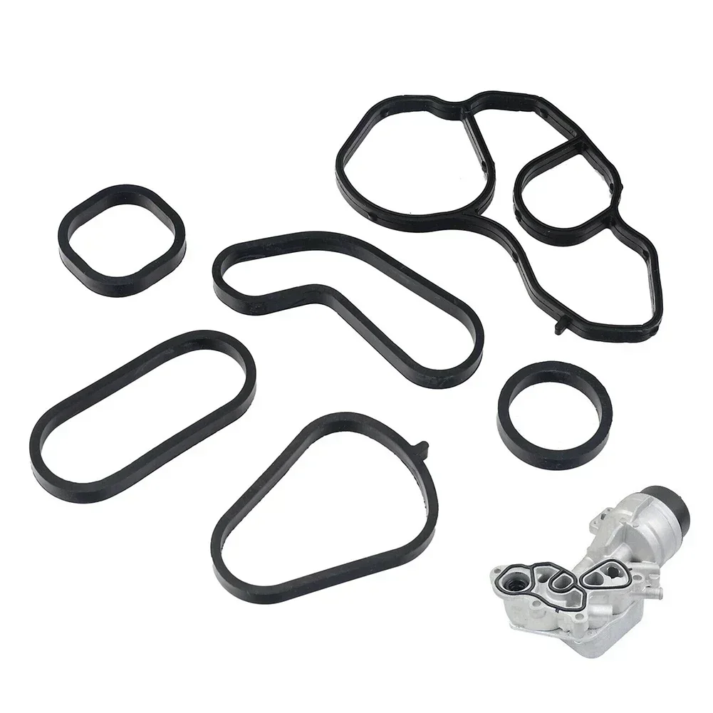 Oil Filter Cooler Housing Gasket Seals For For MINI For COOPER S R56R60 R61 200716 Compatible With R55 R56 R57 R58 R59 R60 R61